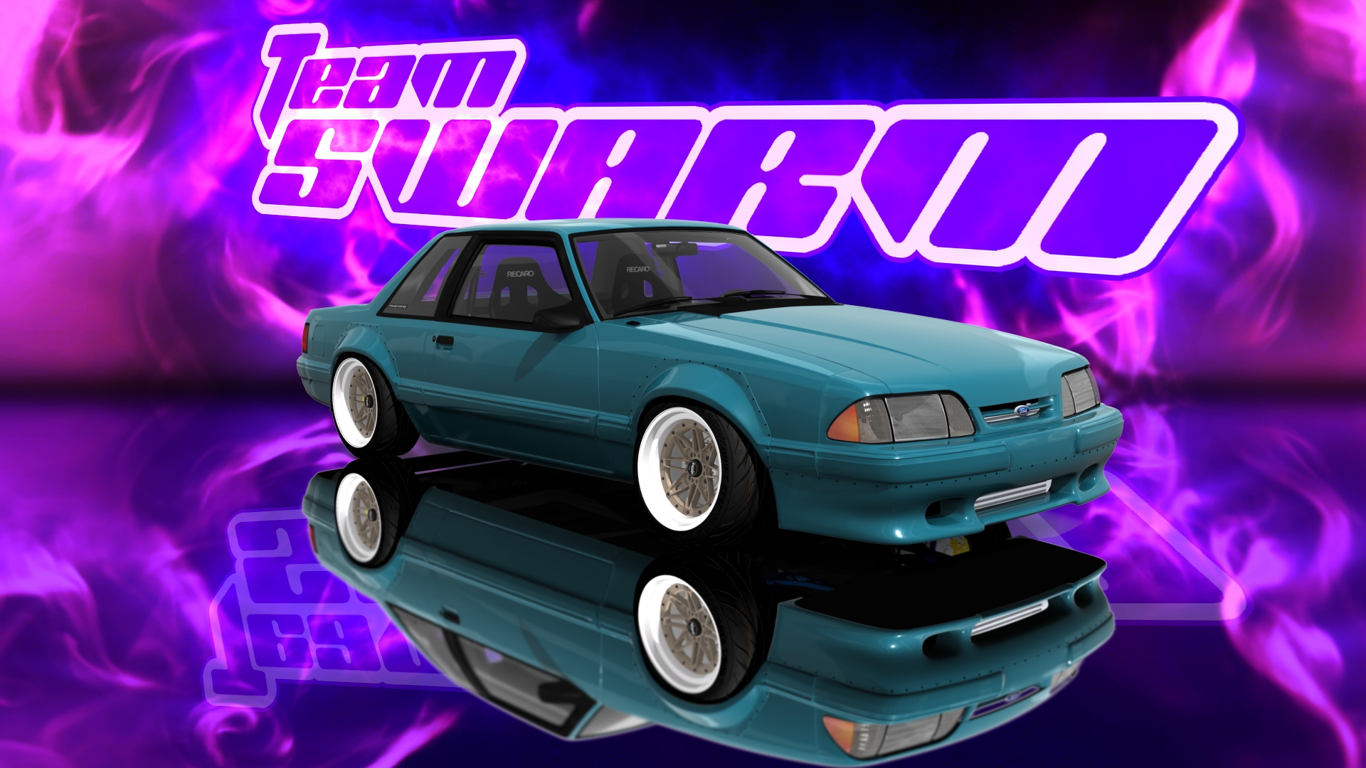 SWARM ||  LHD Foxtrot Foxbody V2, skin turquoise