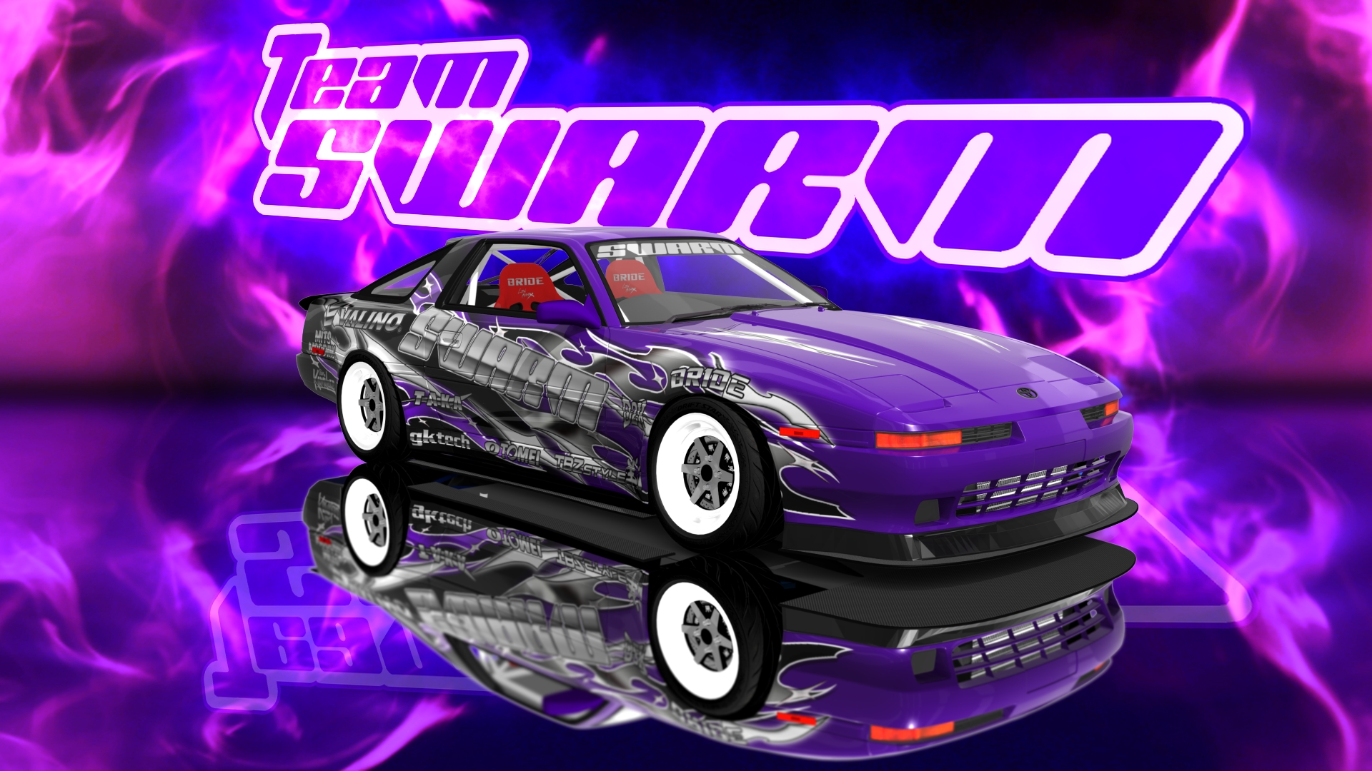 SWARM II  Jacko's Supra A70 V2, skin Team