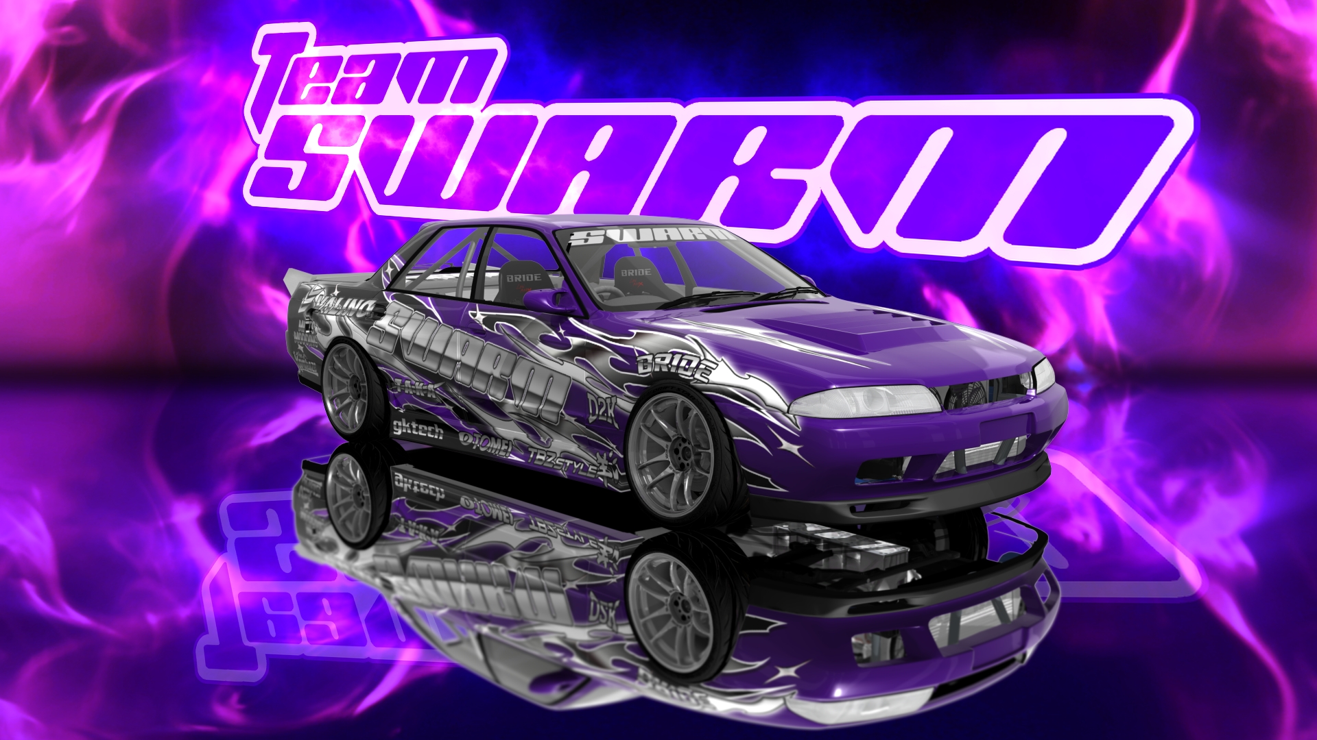 SWARM II  Sam R32 Sedan V2, skin Team