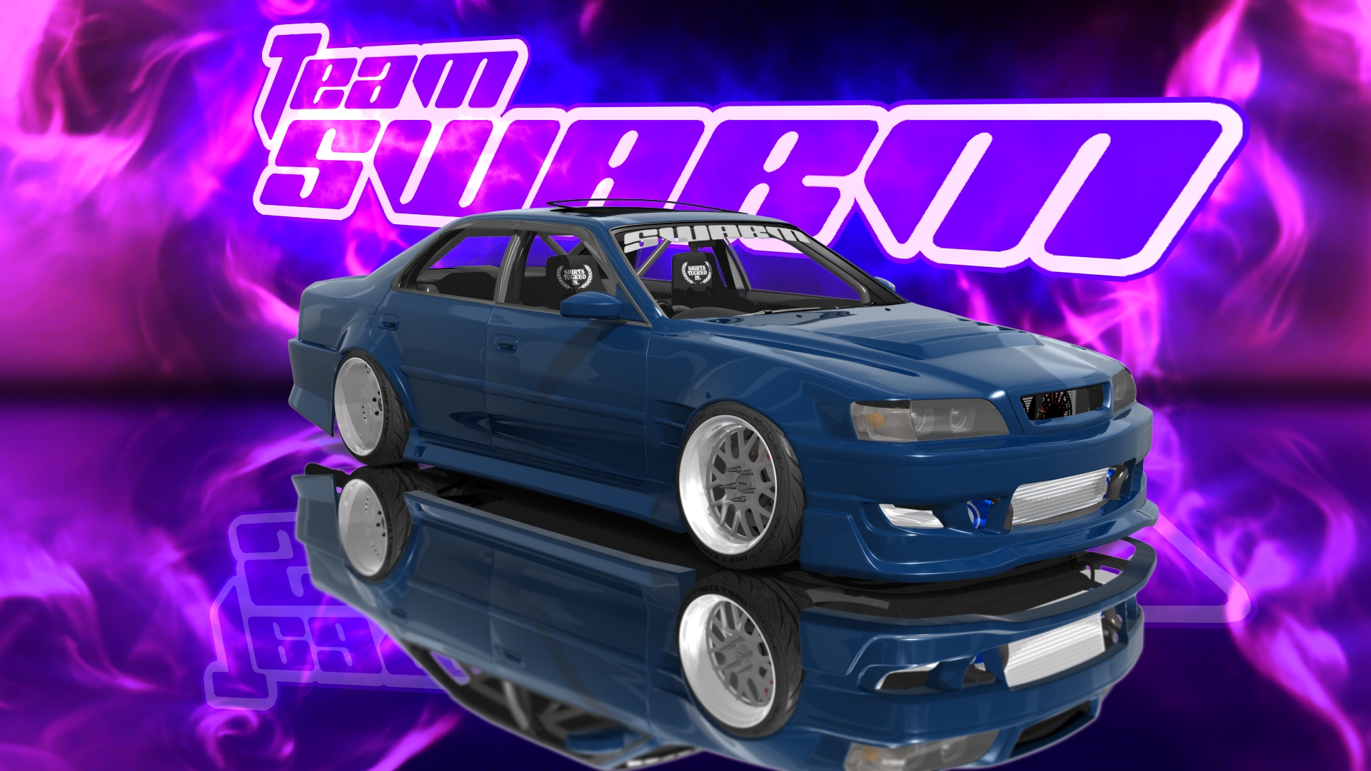 SWARM || SmOKEy JZX100 V2, skin Blue