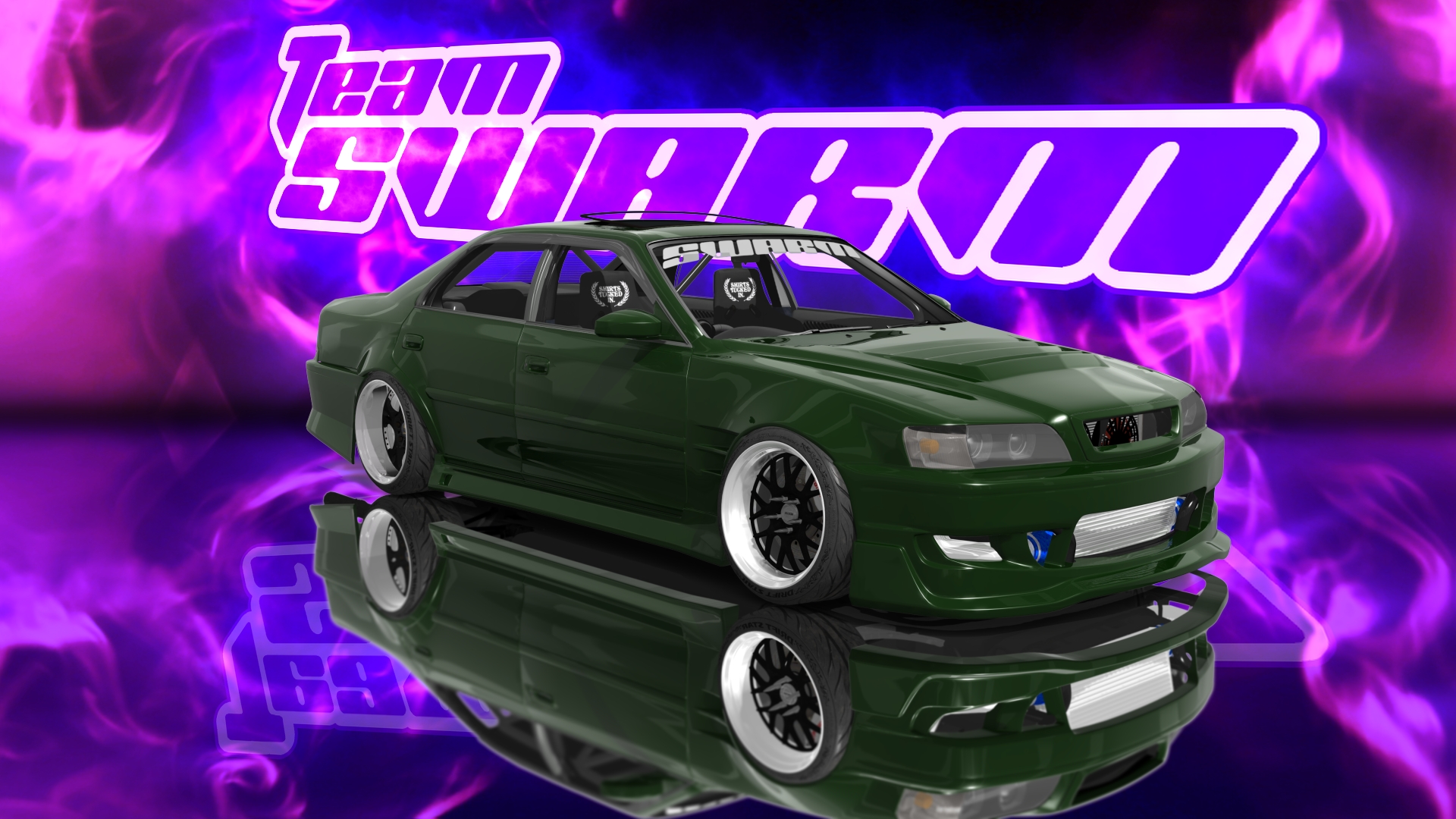 SWARM || SmOKEy JZX100 V2, skin GREEN