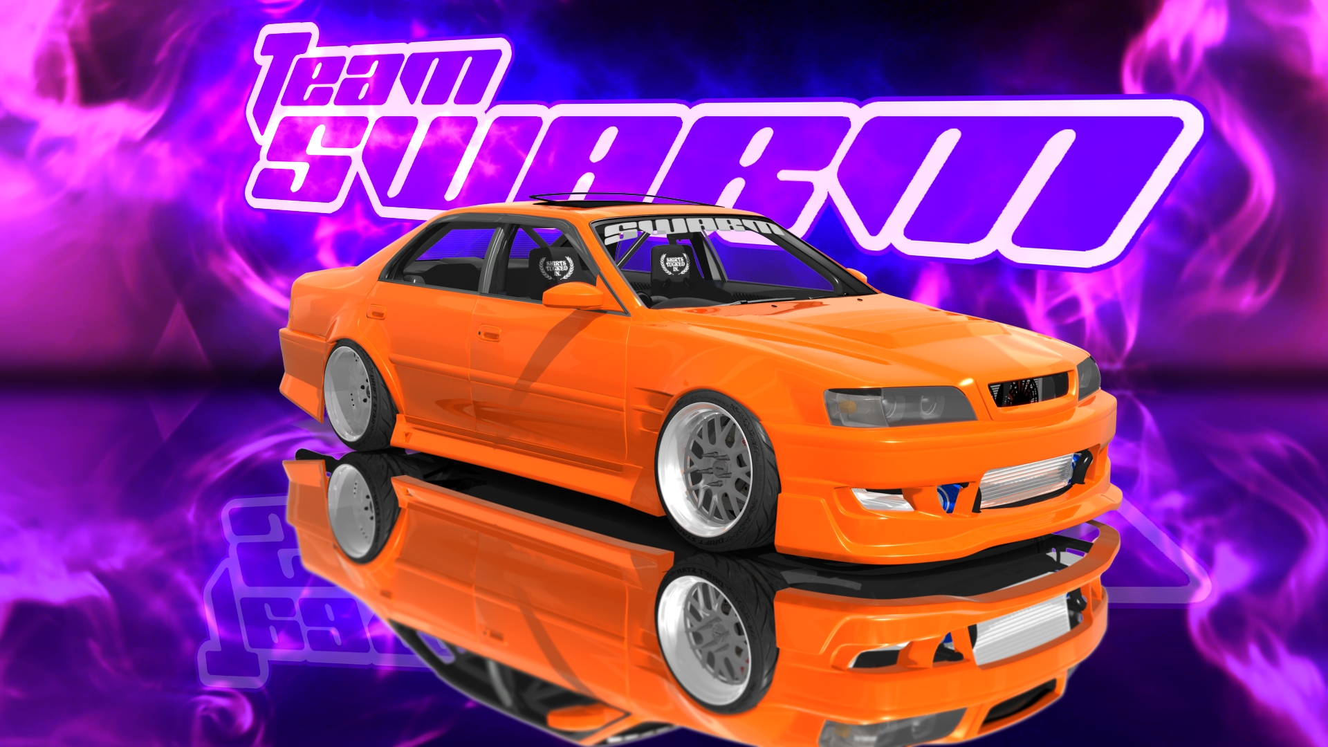 SWARM || SmOKEy JZX100 V2, skin ORANGE