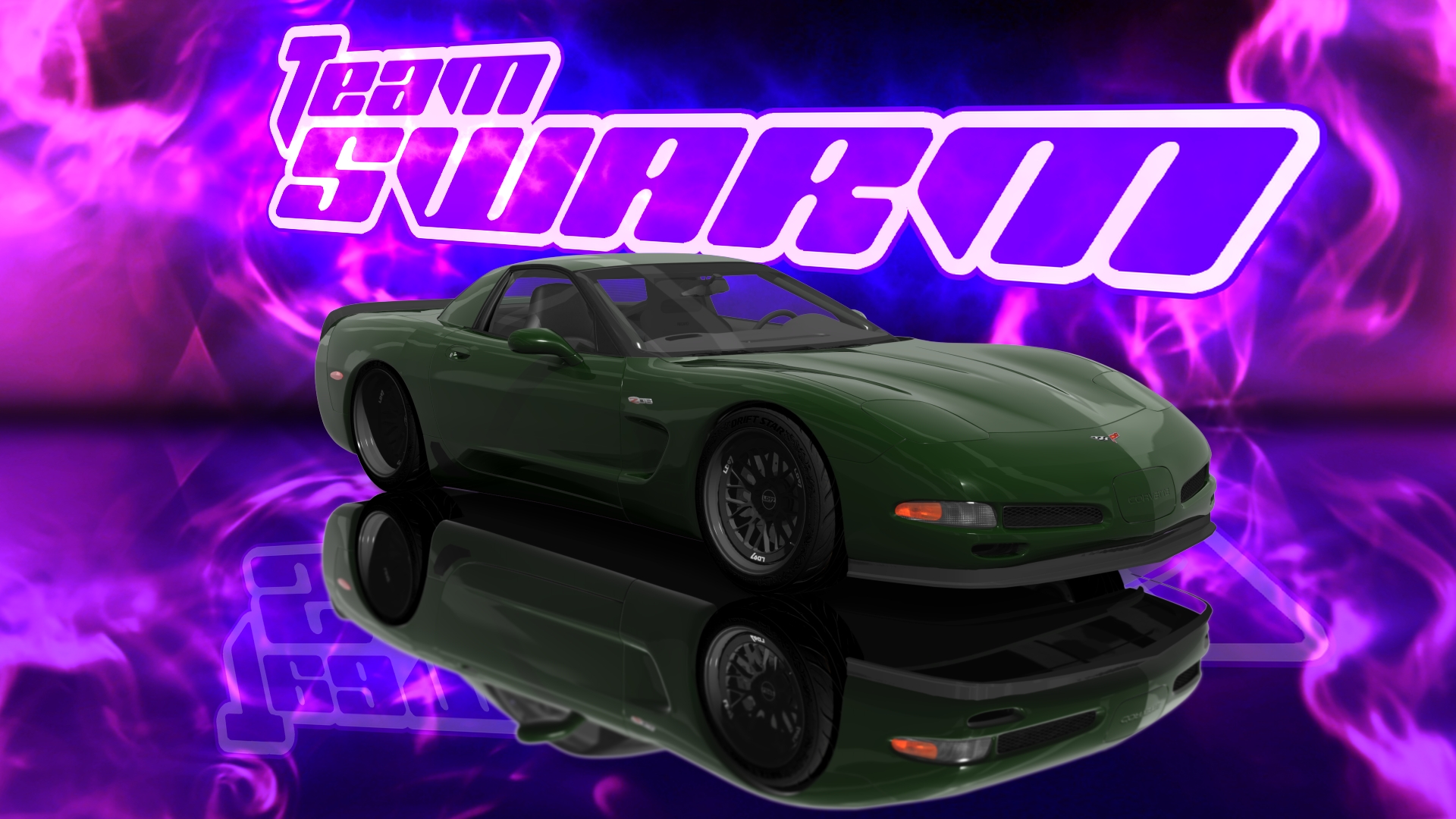 SWARM ||  LHD Victor C5 Z06 V2, skin Racing Green