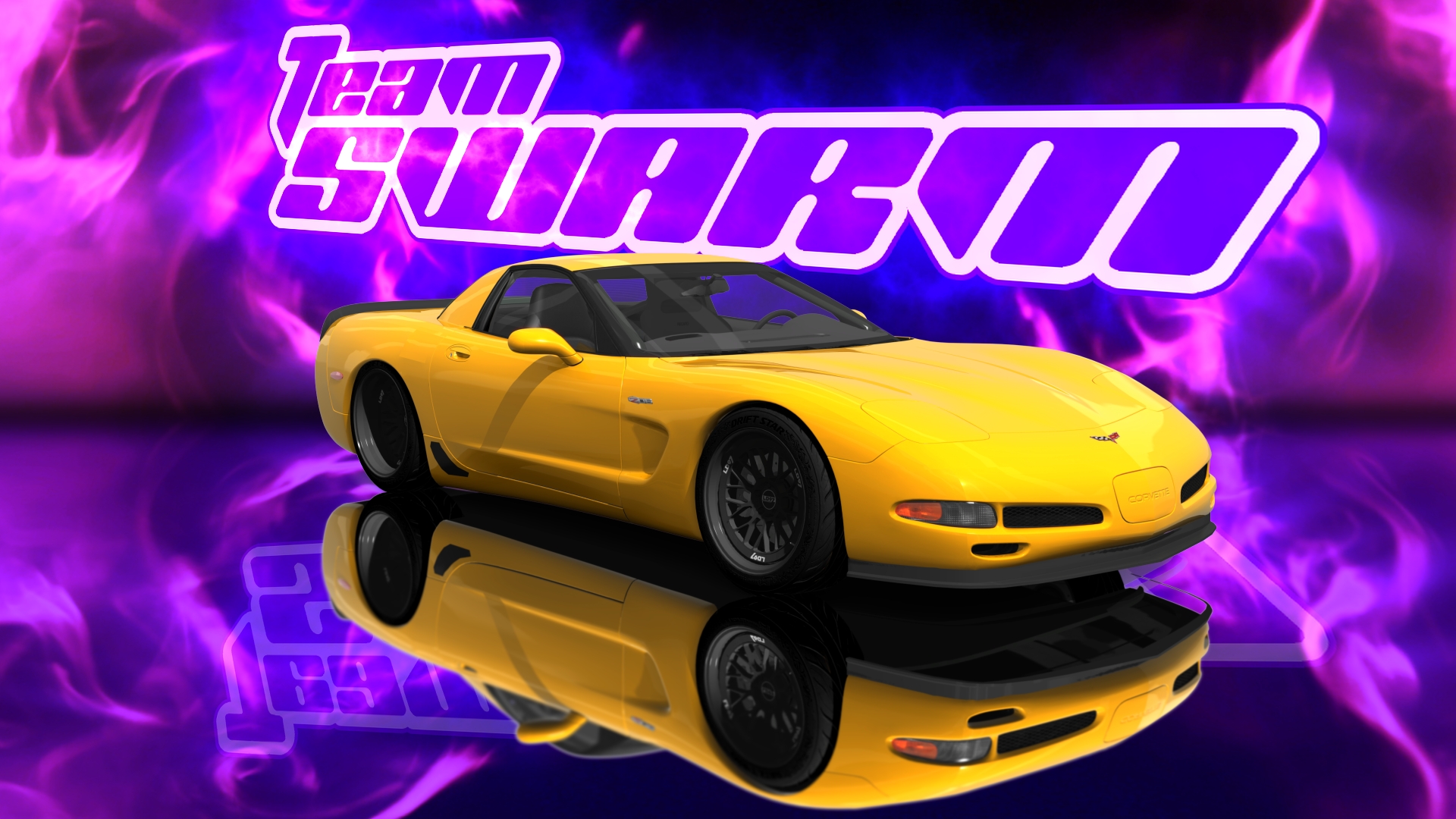 SWARM ||  LHD Victor C5 Z06 V2, skin yellowz06