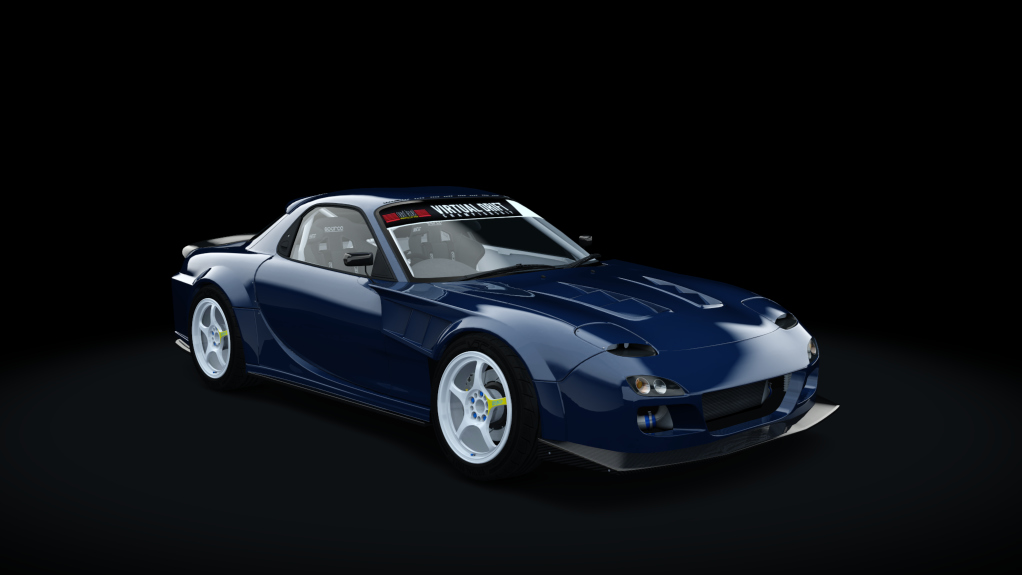 VDC Mazda RX-7 FD3S 20B Public 3.0, skin 10_blue_mica