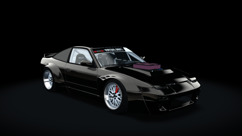 VDC Nissan Silvia RPS13 Public 3.0, skin 03_black_pearl