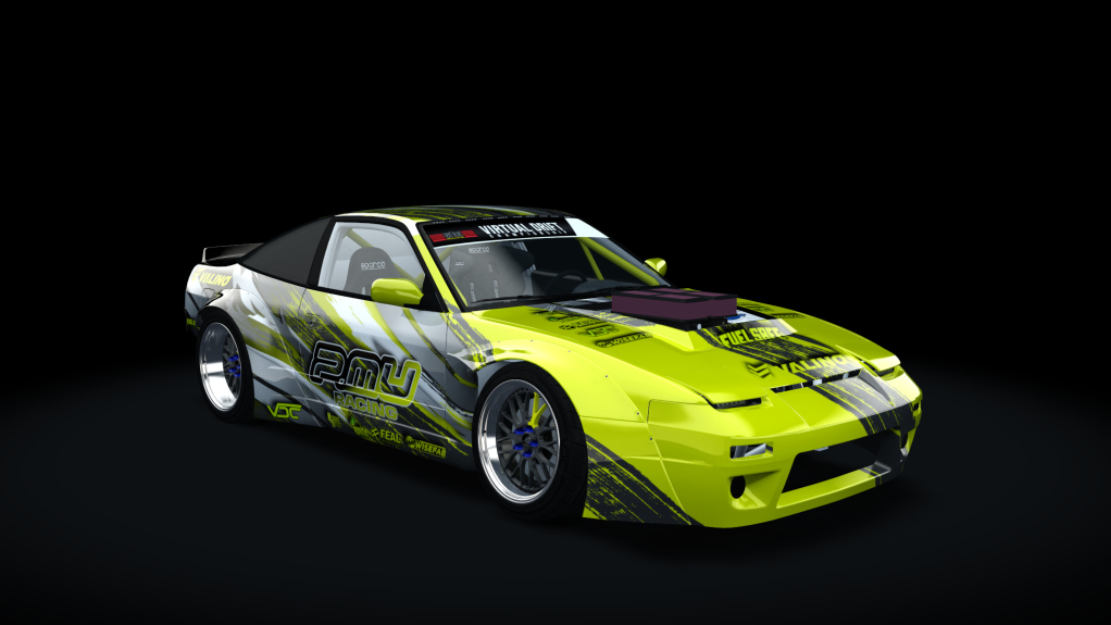 VDC Nissan Silvia RPS13 Public 3.0, skin VDC_Andreas_Yellow