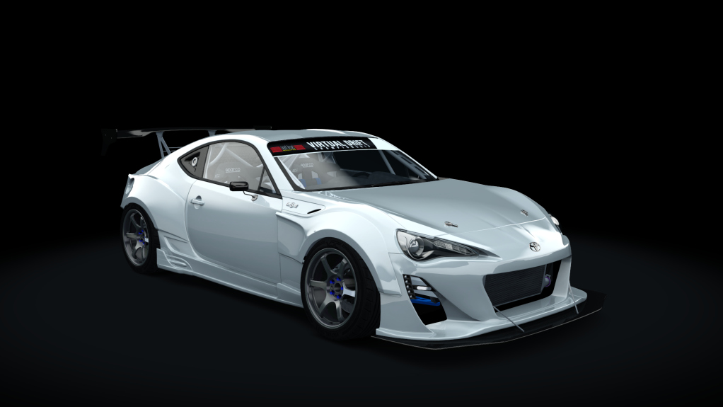 VDC Toyota GT86 Public 3.0, skin super_white