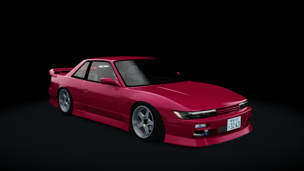 Nissan Silvia S13 WDT Street, skin red89