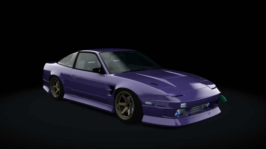 Serebrito | Nissan 180SX WDT Street, skin puprle