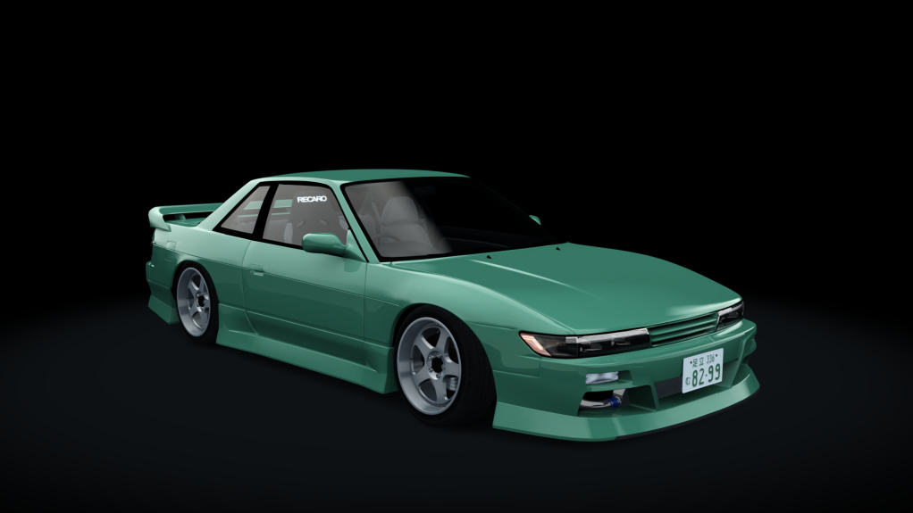 Serebrito | Nissan Silvia S13 WDT Street, skin green