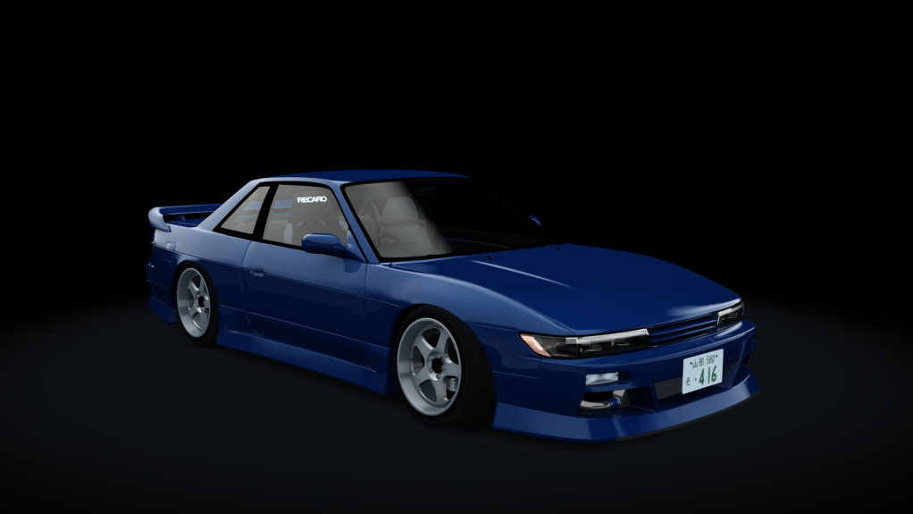 Serebrito | Nissan Silvia S13 WDT Street, skin mediterranean_blue