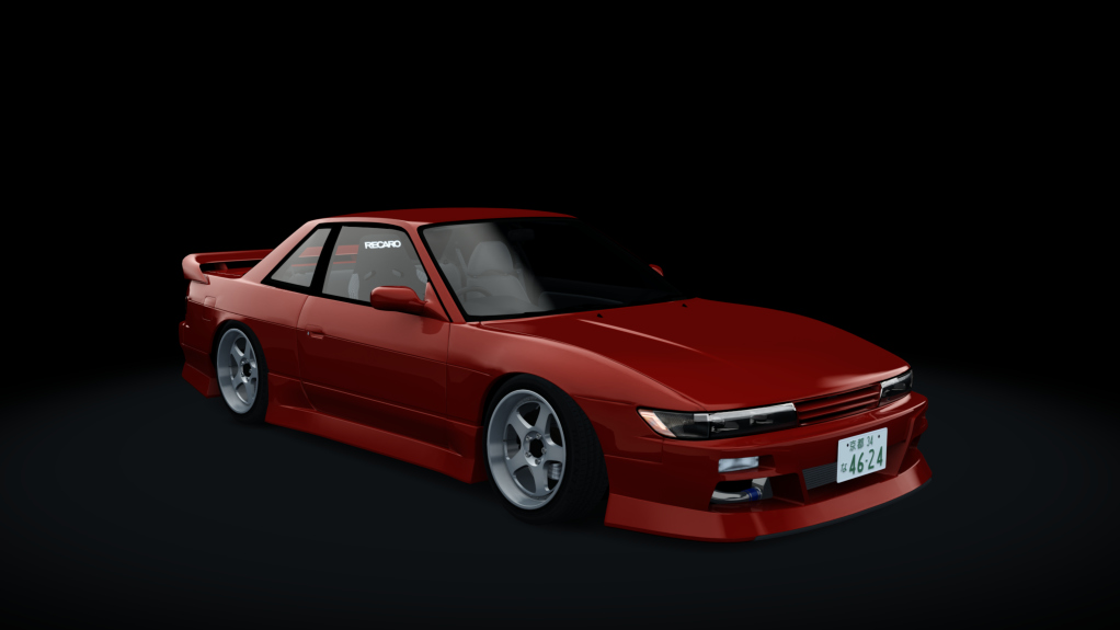 Serebrito | Nissan Silvia S13 WDT Street, skin red