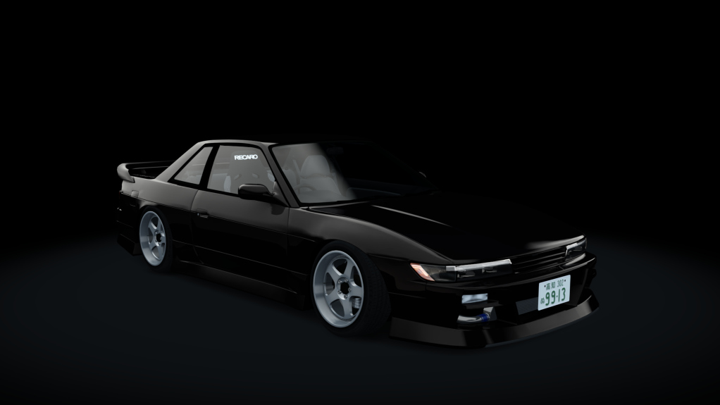 Serebrito | Nissan Silvia S13 WDT Street, skin super_black