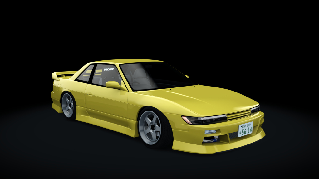 Serebrito | Nissan Silvia S13 WDT Street, skin yellow