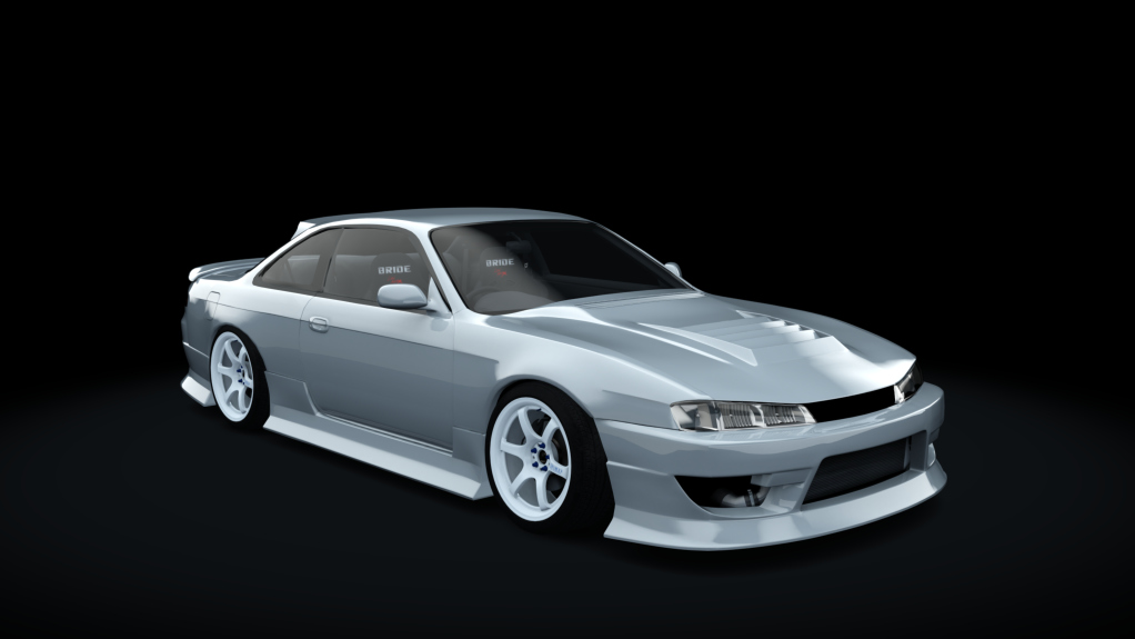 Serebrito | Nissan Silvia S14 WDT Street, skin Sonic_Silver