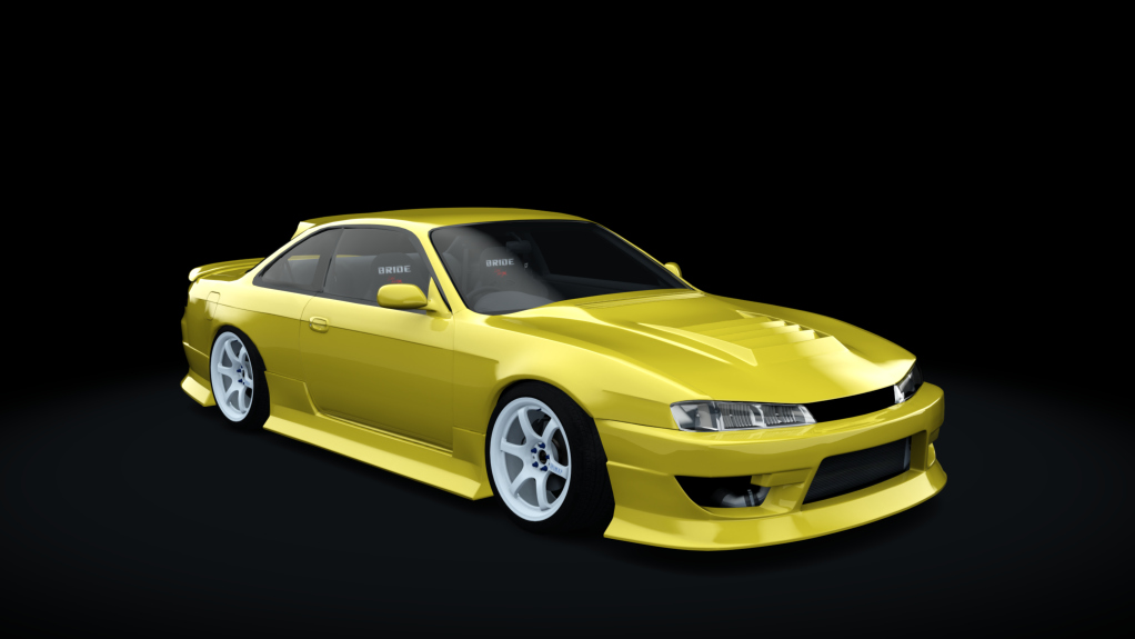 Serebrito | Nissan Silvia S14 WDT Street, skin Yellow