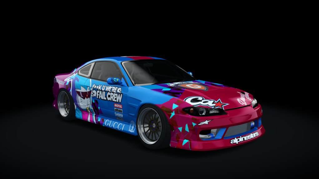 Serebrito | Nissan Silvia S15 WDT Street, skin Smolyar