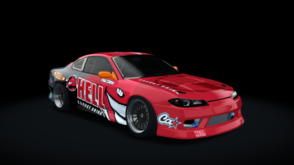 Serebrito | Nissan Silvia S15 WDT Street, skin hell