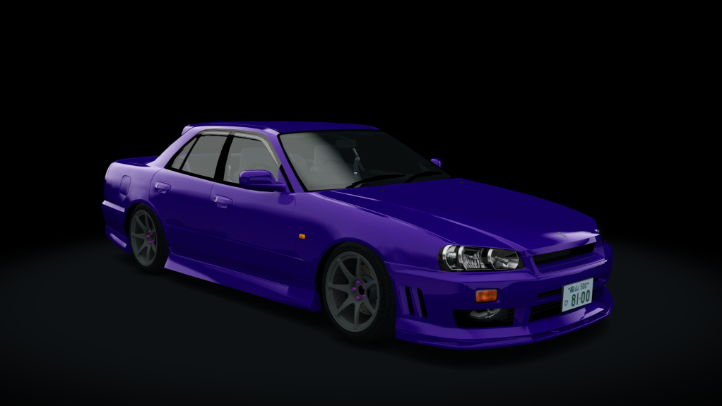 Serebrito | Nissan Skyline HR34, skin 07_midnight_purple_ii