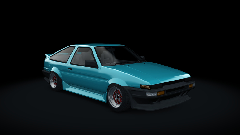 Serebrito | Toyota AE86 WDT Street, skin blue