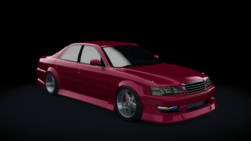 Serebrito | Toyota Cresta JZX100 DW-Spec, skin 3l4_wine_red_pearl