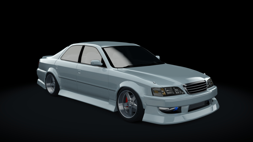 Serebrito | Toyota Cresta JZX100 DW-Spec, skin 6N0_grayish_green_metallic