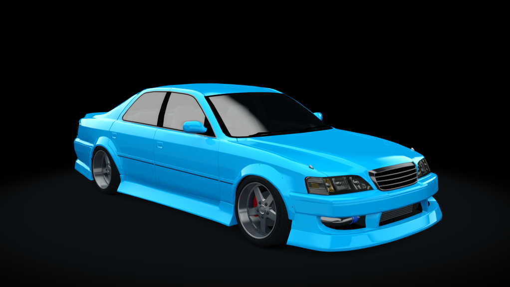 Serebrito | Toyota Cresta JZX100 DW-Spec, skin miami_blue