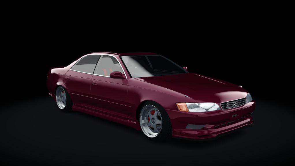 Serebrito | Toyota Mark II JZX90 WDT Street, skin wine_red