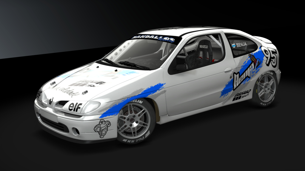 Renault Megane Coupe Copa, skin Benja16v