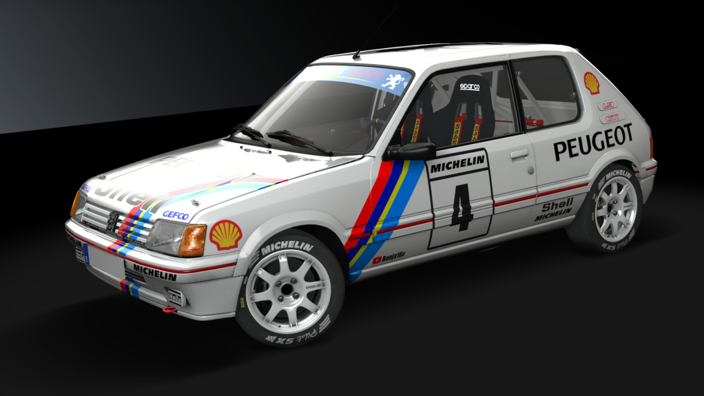 Peugeot 205 1.9 GTI Gr.A, skin 04