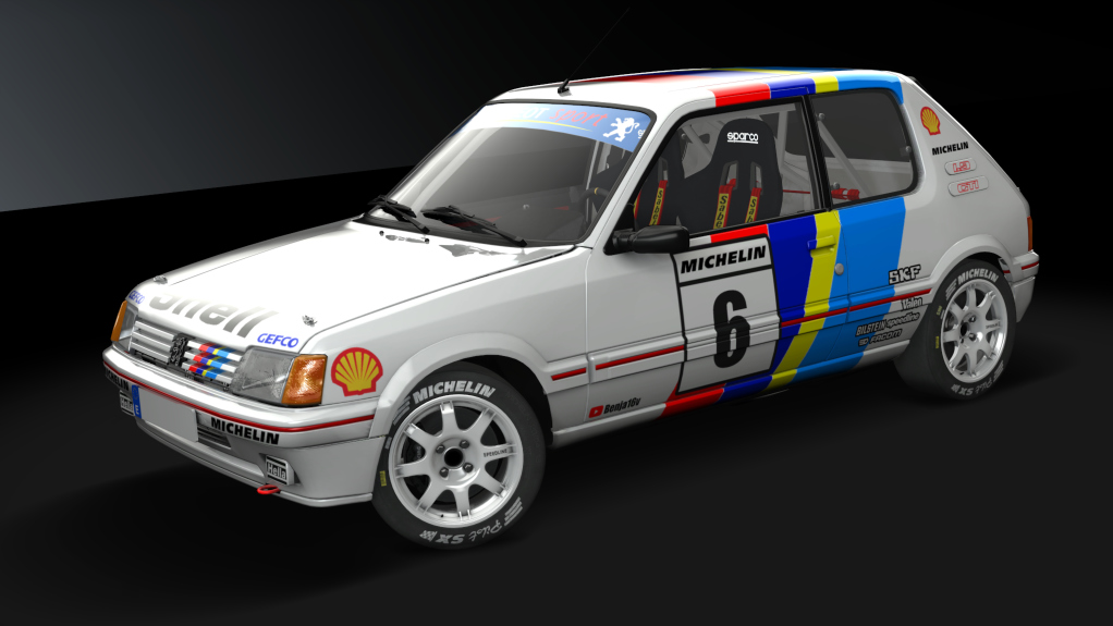 Peugeot 205 1.9 GTI Gr.A, skin 06