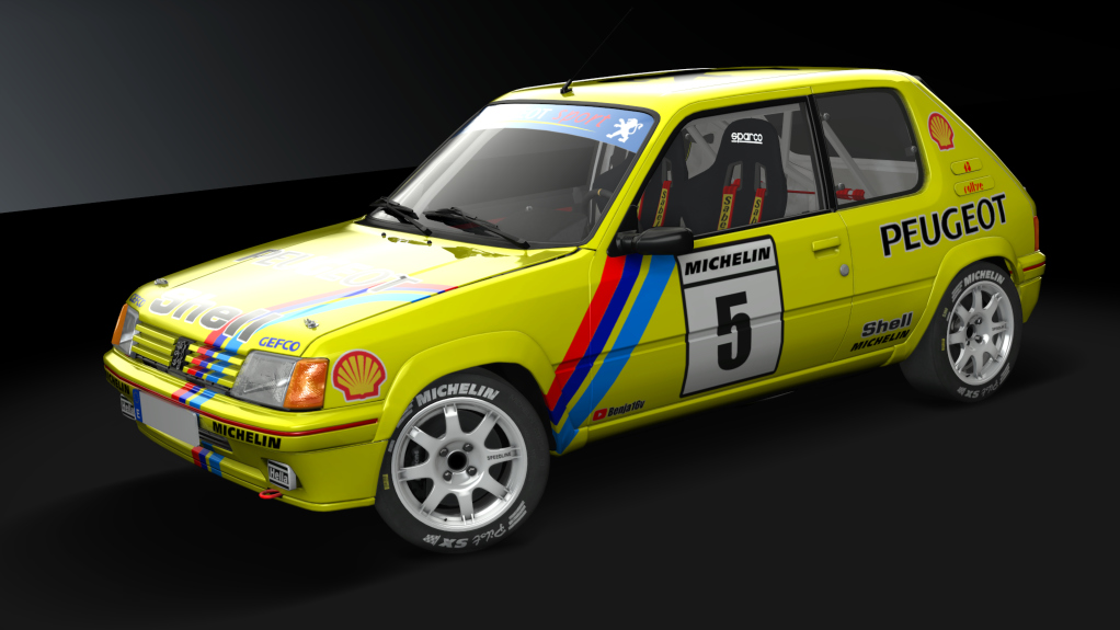Peugeot 205 Rallye Gr.A, skin 05