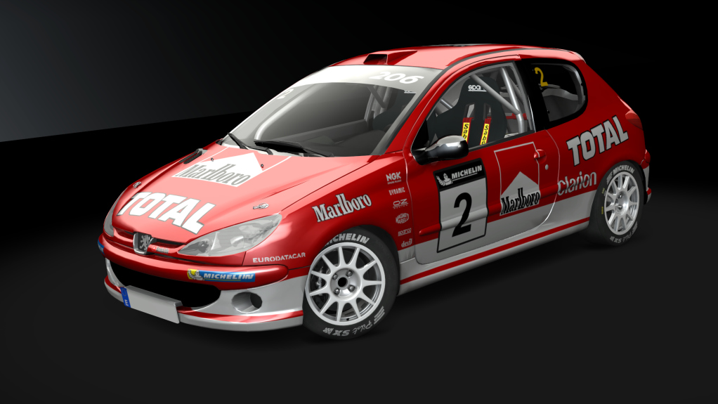 Peugeot 206 XS Gr.A, skin 02