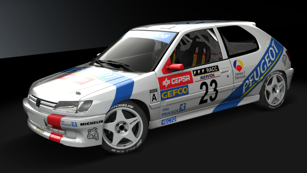 Peugeot 306 S16 Gr.A, skin 01