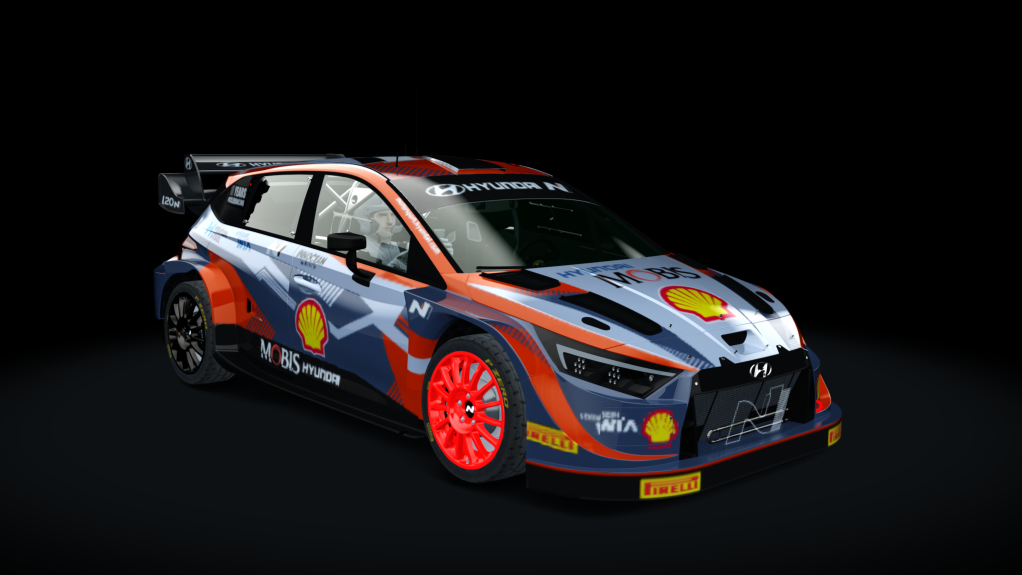 Hyundai I20 Rally1 2022, skin 2023