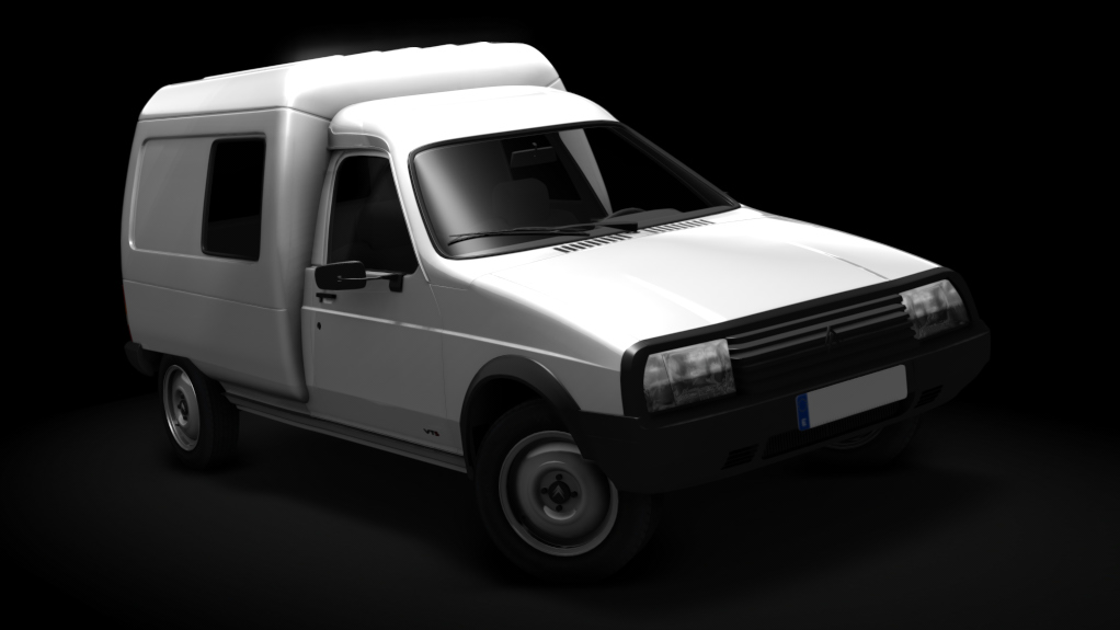 Citroen C15 VTS 16v, skin Blanco