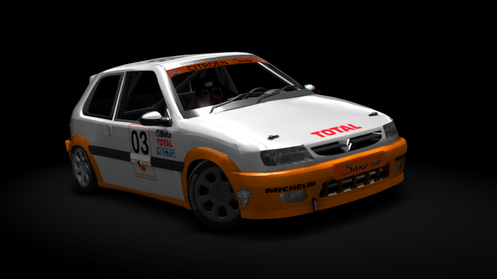 Citroen Saxo VTS Copa 16v (Fase 1), skin Copa #03