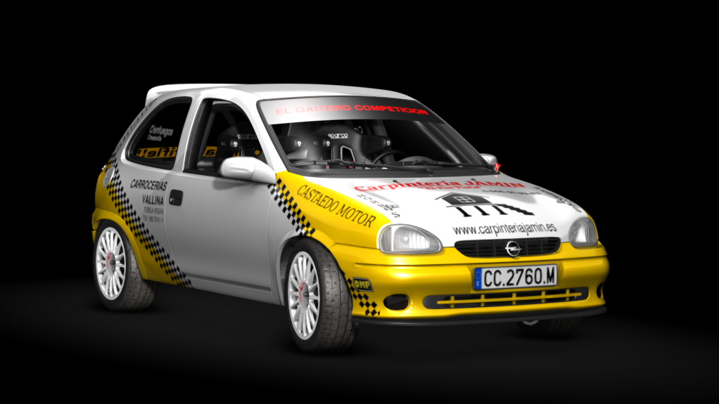 Opel Corsa B GSi 1.6 16v F2000, skin Cimadevilla