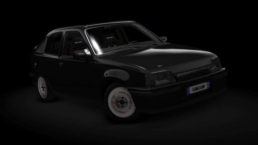 Opel Kadett GSi Gr. A, skin Negro