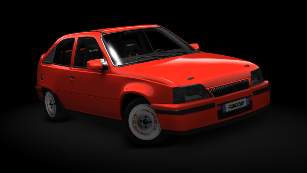 Opel Kadett GSi Gr. A, skin Rojo