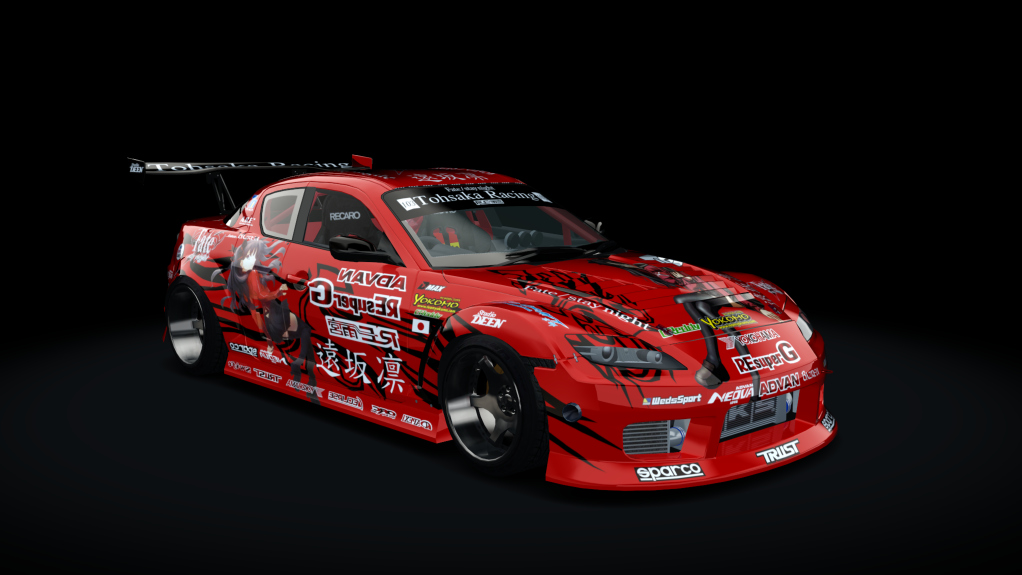 Mazda RX-8 MadMike BadBul, skin 02