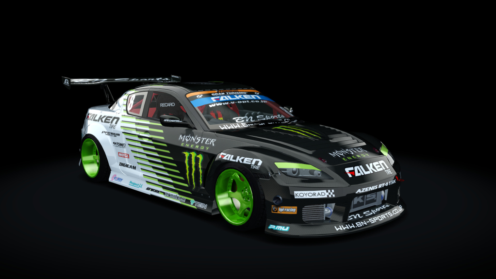 Mazda RX-8 MadMike BadBul, skin 06