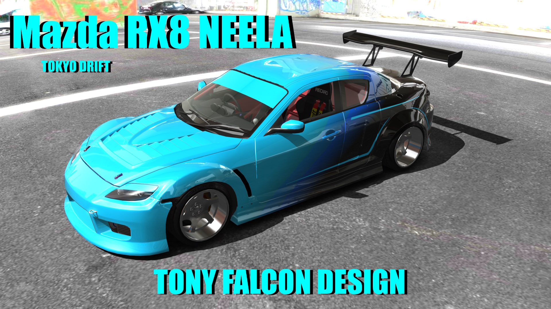 Mazda RX-8 MadMike BadBul, skin Neela