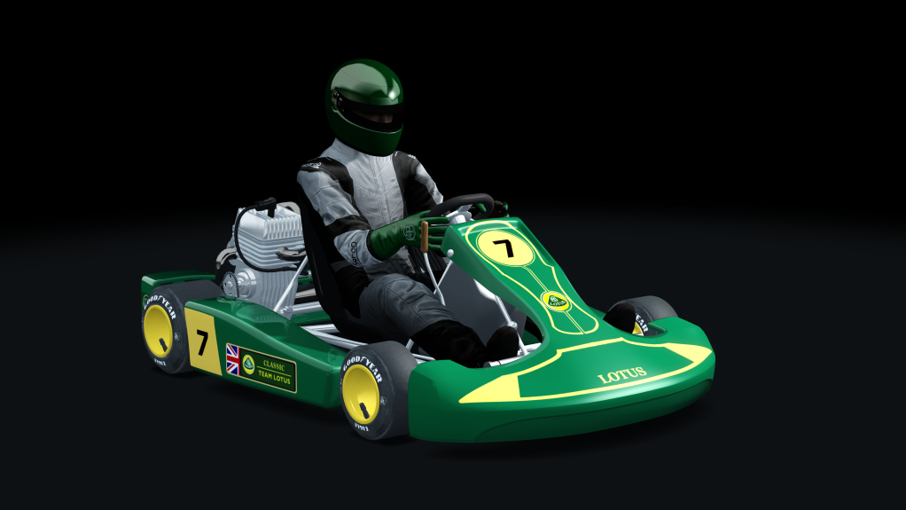 ASRL Shifter Kart 125, skin LOTUS_GEN