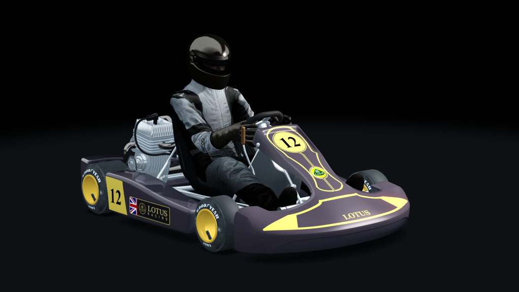 ASRL Shifter Kart 125, skin LOTUS_OLD