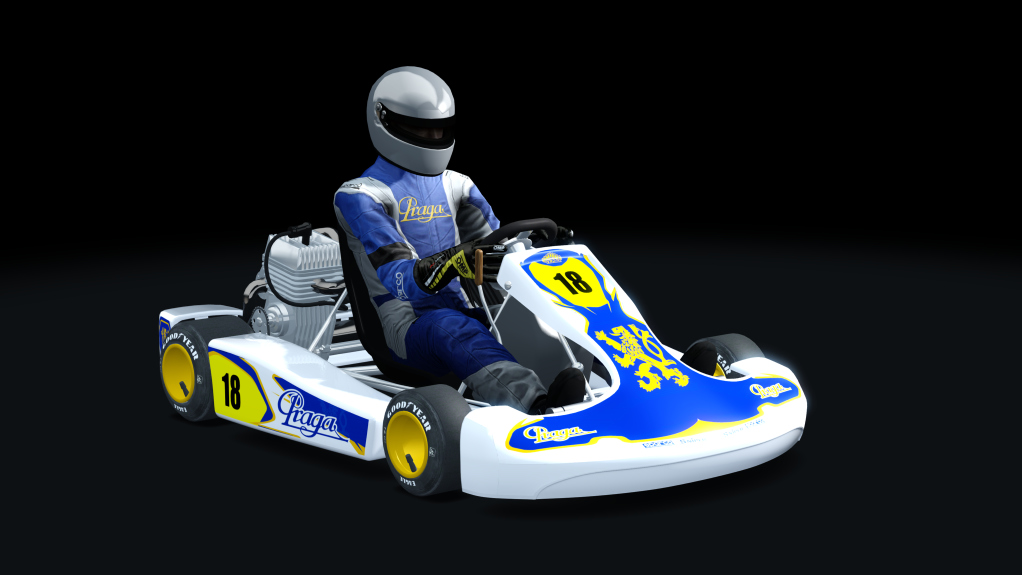 ASRL Shifter Kart 125, skin Praga