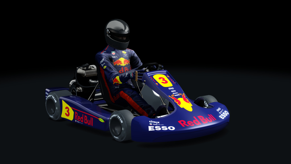 ASRL Shifter Kart 125, skin REDBULL_RACING_2017