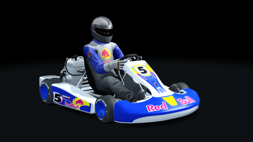 ASRL Shifter Kart 125, skin RedBull