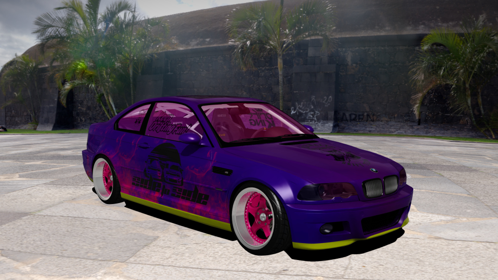 ATDT BMW E46 M3, skin ATDT-Pink